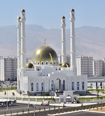 افتتاح مسجد حضرت عمَر رضی ‌الله‌ عنه در ترکمنستان