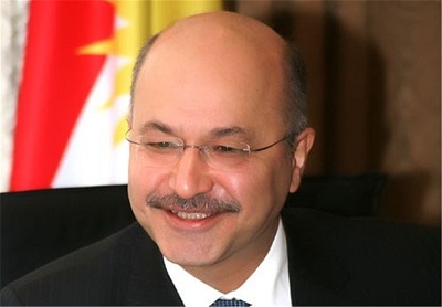 برهم صالح، به‌عنوان رئیس جمهور جدید عراق انتخاب شد