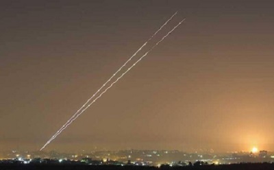 شلیک بیش از ۲۰۰ موشک از نوار غزه به شهرک‌های صهیونیست‌نشین
