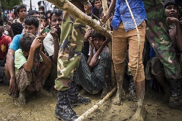 سرگردانی مسلمانان روهینگیا در مرز هند و بنگلادش